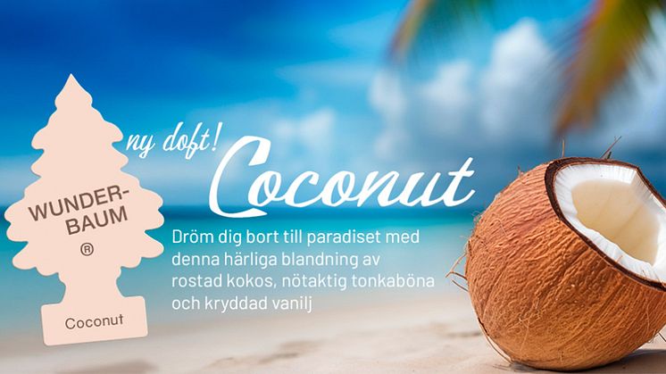 Wunder-Baum Coconut för tankarna till paradiset