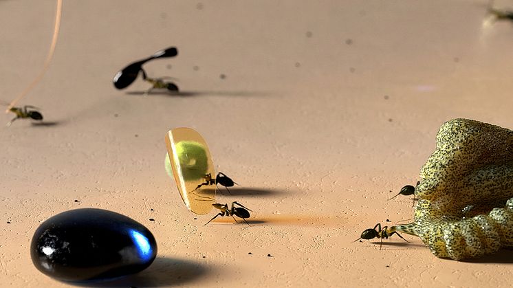 Det animerade verket Rehousing Technosphere av Wang & Söderström från 2022 kommer att visas i utställningen.