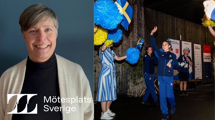 Johanna Hemming, marknads- och kommunikationschef på Sveriges Olympiska Kommitté (SOK) pratar 13 mars under Mötesplats Sverige i Umeå. 