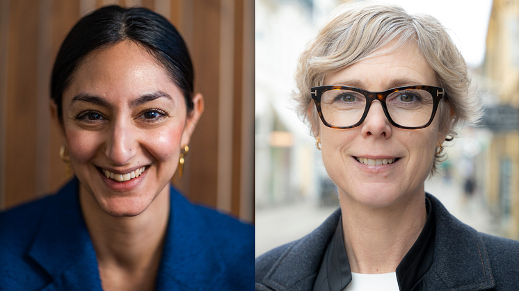 Seher Yilmaz (Foto: Jonathan Bergqvist) och Johanna Davander