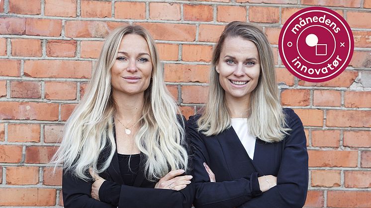 Denne månedens innovatører er Sarah og Sofie Hellström.