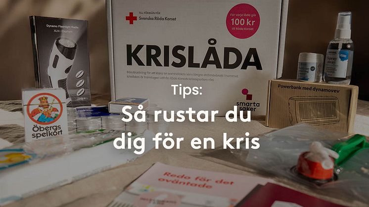 "Sätt igång!" är temat på Beredskapsveckan som årligen anordnas av MSB med syftet att få fler privatpersoner att förbereda sig inför en eventuell kris.