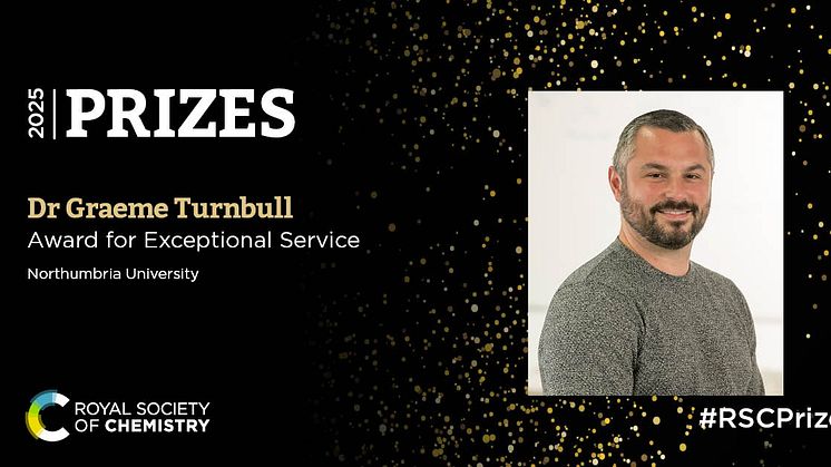 Dr Graeme Turnbull, Award for Exceptional Service, Royal Society of Chemistry