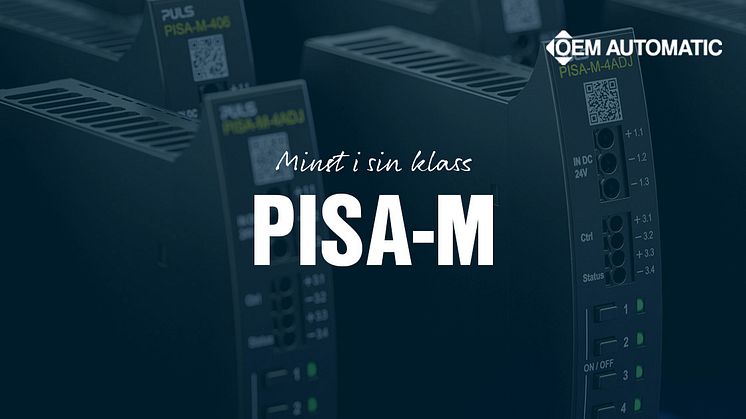 PISA-M | En kompakt och justerbar säkringsmodul från PULS