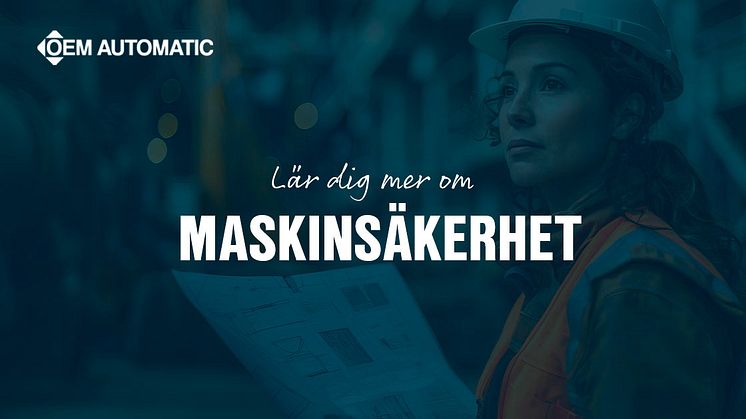 Sensor & Maskinsäkerhet | OEM Automatic