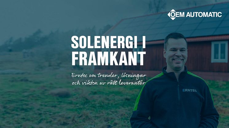 Batterilagring och tariffstyrning – de nya trenderna inom solenergi