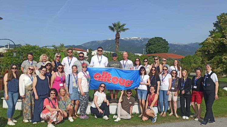 alltours Infogruppe erkundet die Region rund um den Berg Olymp.