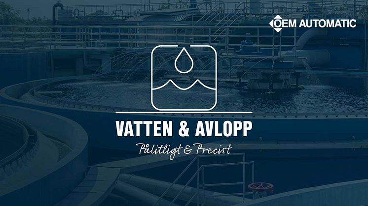 OEM Automatic erbjuder komponenter för vatten och avlopp