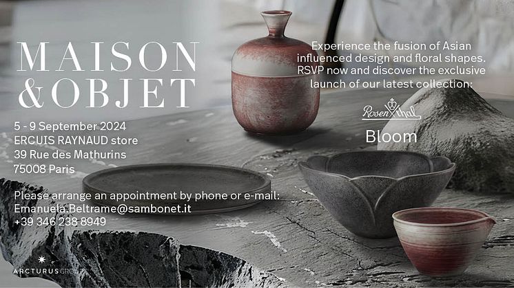 Invite to the presentation of the new collection Bloom