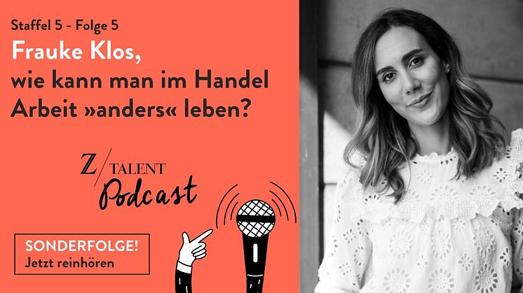 Frauke Klos spricht im ZEIT-Talent-Podcast über „Arbeit anders leben“ bei dm