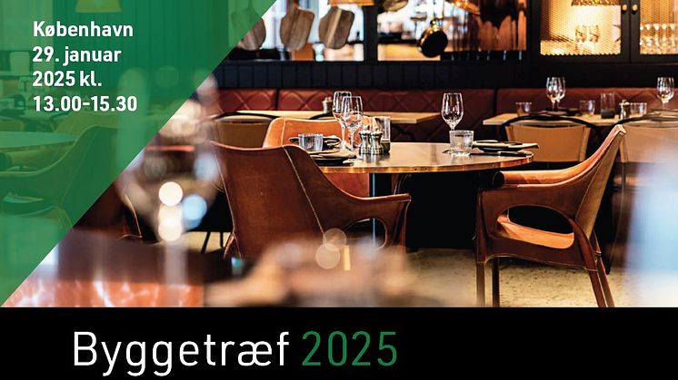Välkommen till minimässa på Byggetræf 2025 med lunch och nätverkande med kollegor och utställare.