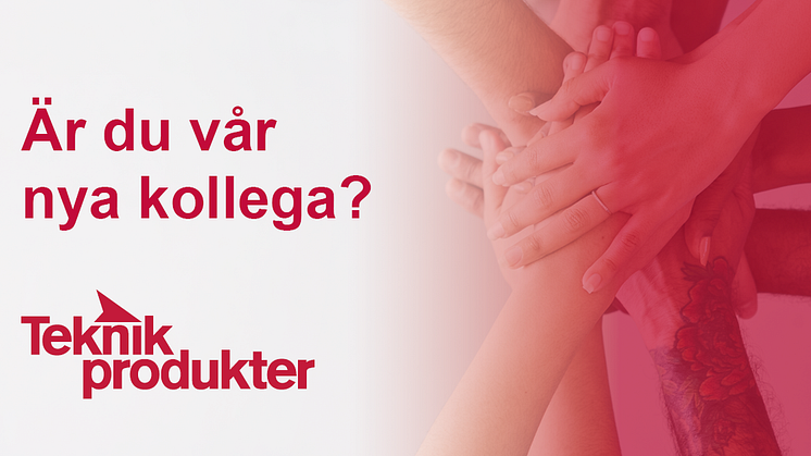 Nu vi söker vi en Teknisk Säljare till Huskvarna