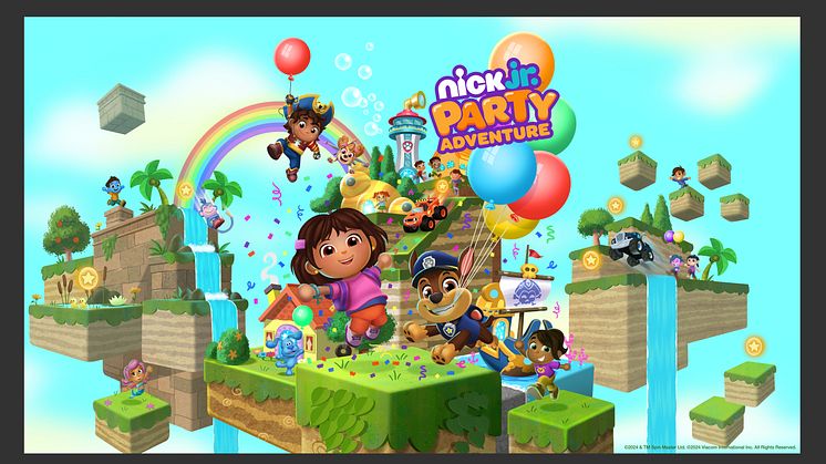 PAW PATROL®, BLUE’S CLUES & YOU!, DORA AND MORE TO STAR IN OUTRIGHT GAMES’ BRAND-NEW VIDEO GAME NICK JR. PARTY ADVENTURE