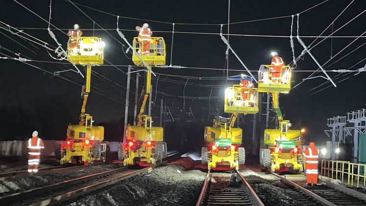 Work continues improving the Midland Main Line this weekend which will close the rail route between Luton and Mill Hill Broadway