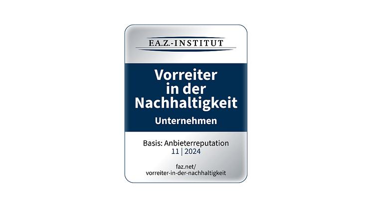 Vorreiter in Sachen Nachhaltigkeit