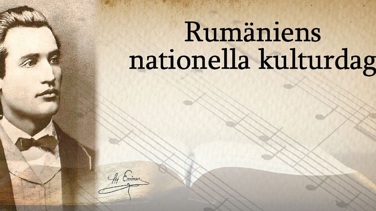 Den rumänska nationella kulturens dag firas med klassisk musik och poesi, tillägnade Eminescus 175-års dagen