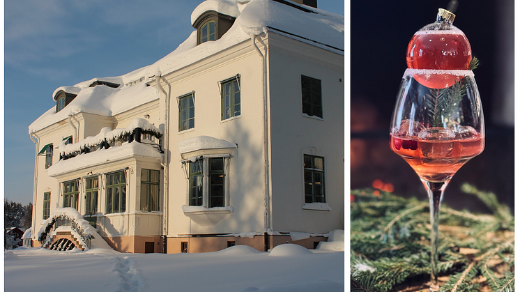 Högbo Brukshotell & Spa introducerar juldrinken Frostigt Lingon – en lekfull hyllning till skogens smaker