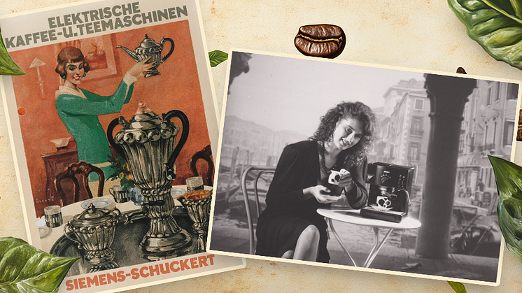 Von der ersten elektrischen Kaffeemaschine bis heute: Wie die BSH-Marken den Kaffeegenuss revolutioniert haben