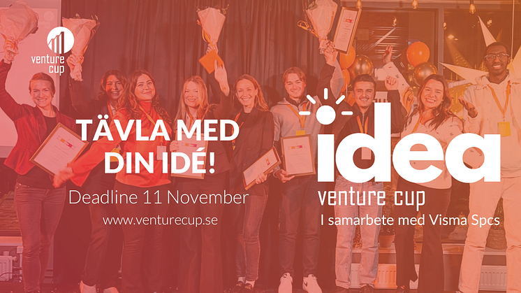 Venture Cup strävar efter att skapa en stark entreprenöriell gemenskap.