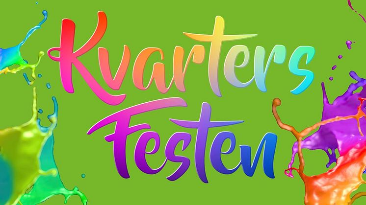Kvartersfest med firande, hyllningar, konst och allsång