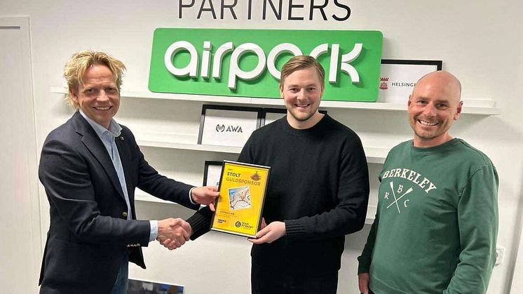 AirPark är stolt sponsor till Team Rynkeby Helsingborg