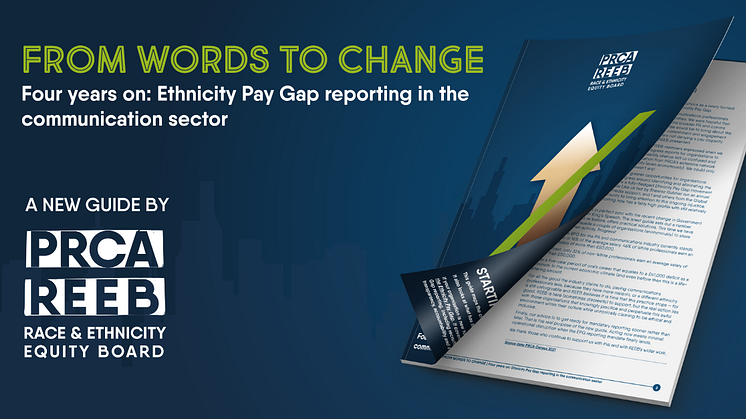 PRCA REEB releases latest guide to ethnicity pay gap reporting in the communications sector