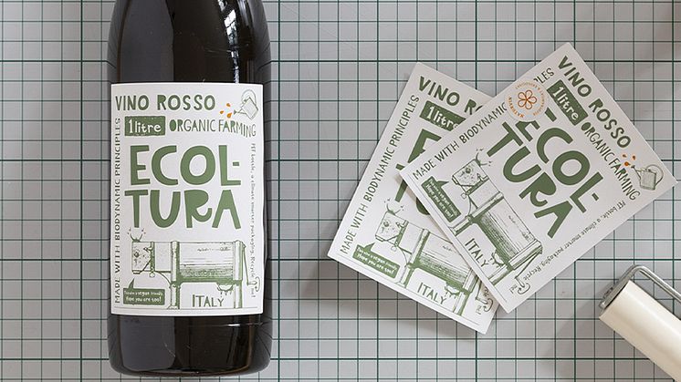 NYHET!  Ecoltura Biodynamic Vino Rosso lanseras i PET (1 liter)