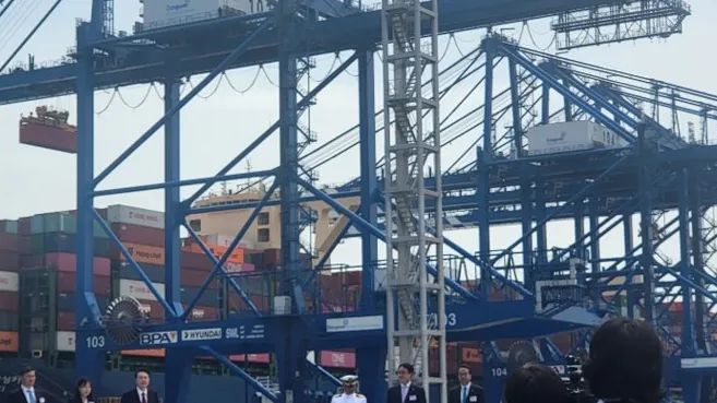 The last terminal of the Busan New Port in Korea has been opened after simulations with CHESSCON. Foto: AKQUINET