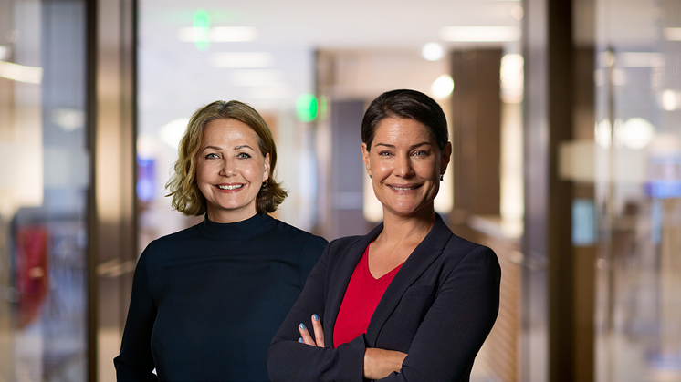 Marlene Blomquist Börjesson, Managing Partner på Evolvefy och Elif Schmidt, CEO på Oxceed,