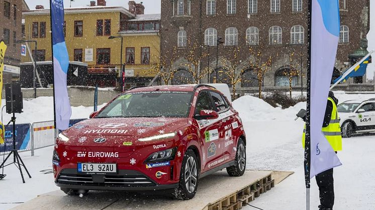 På fredag invigs tredje upplagan av Östersund Winter Eco Rally