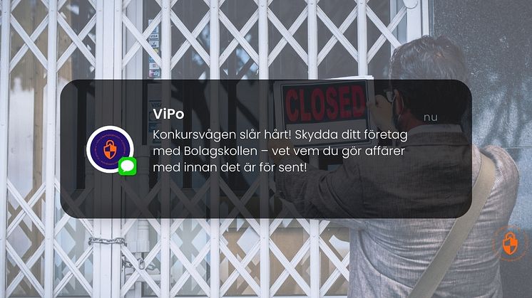 Konkursvågen skakar Sverige – Vet du vem du gör affärer med?