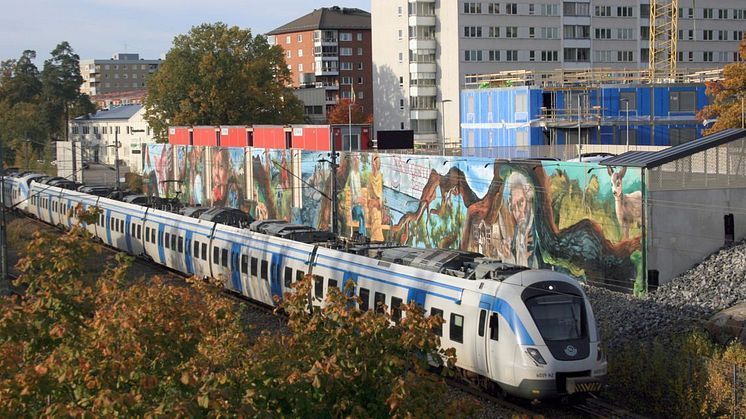 Nu inviger vi muralmålningen i Trångsund
