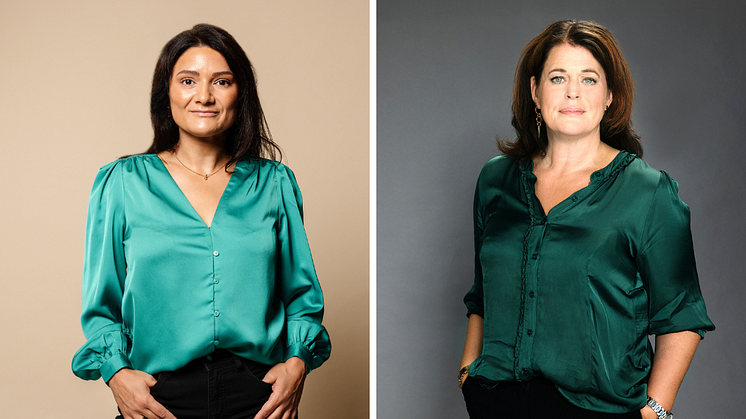 Aygül Kabaca, VD och senior jämlikhetskonsult på Make Equal Culture & Performance och Caroline Thunved, vd och generalsekreterare på Sveriges Kommunikatörer.