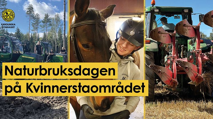 Naturbruksprogrammet bjuder in till fest – välkommen på Naturbruksdagen!