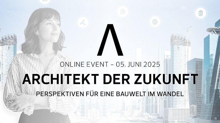 ALLPLAN lädt am 5. Juni 2025 zum Online-Event über nachhaltiges Planen, KI und die Kompetenzen von morgen. Copyright: ALLPLAN. 