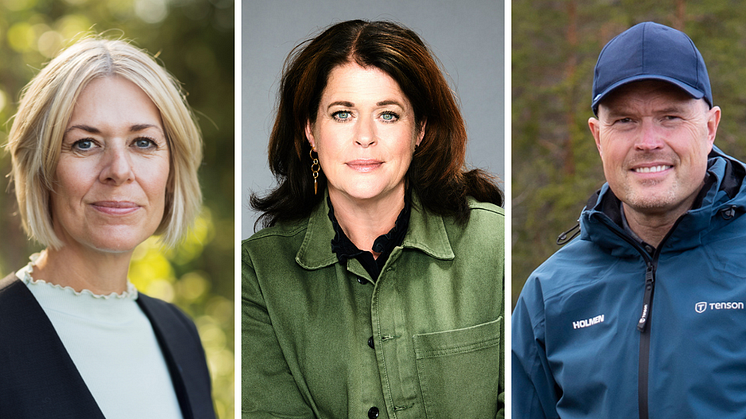 Petra Kangas, Caroline Thunved och Jan Åhlund