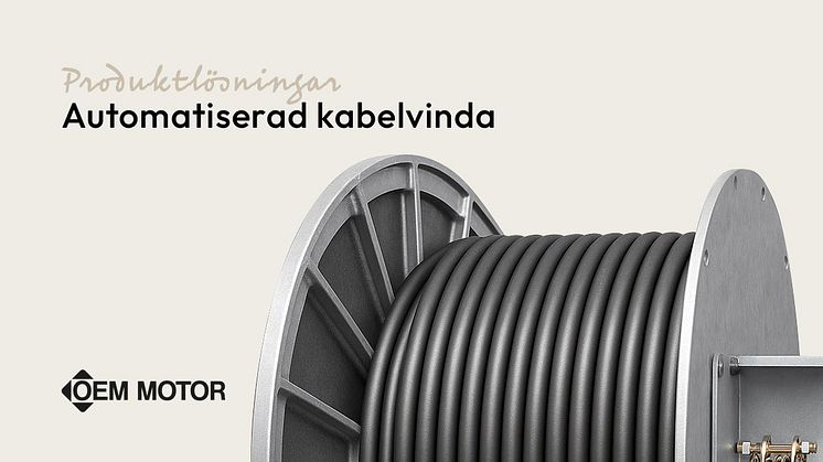 Från manuell vev till smart automatik – så effektiviserades en kabelvinda i krävande miljö