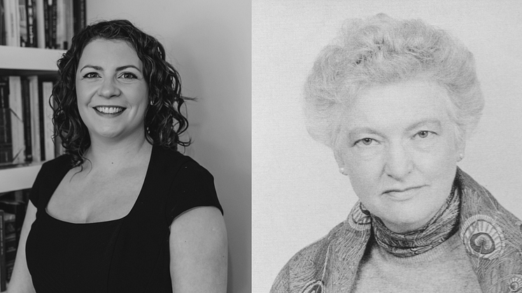 L-R: Dr Jennifer Aston and Professor Olive Anderson