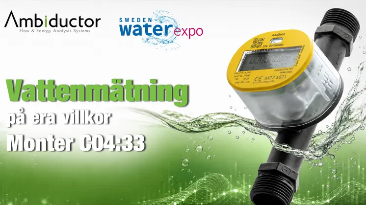 Vattenmätning på era villkor, monter C04:33