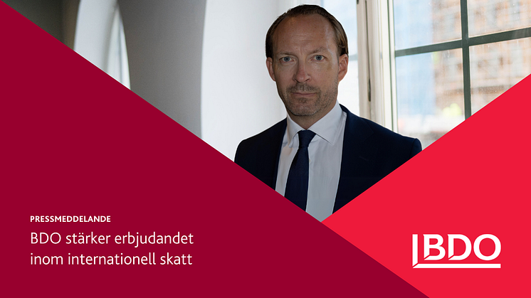 I augusti 2024 välkomnade revision- och rådgivningsbyrån BDO Fredrik Nilsson för att stärka och utöka erbjudandet inom affärsområdet skatt.