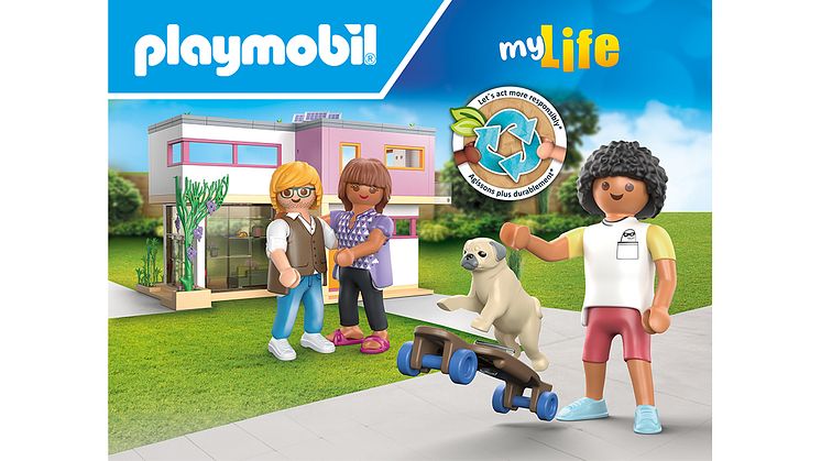 Hereinspaziert ins bunte Familienleben! Das neue Wohnhaus von PLAYMOBIL aus nachhaltigem Material