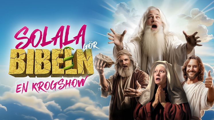 Premiär för Solala "Bibeln - en krogshow" den 11 oktober på Kajskjul 8 i Göteborg!