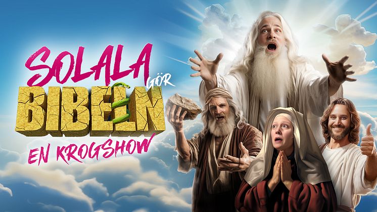 Premiär för Solala "Bibeln - en krogshow" den 11 oktober på Kajskjul 8 i Göteborg!