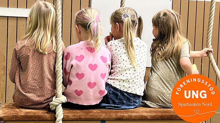 45 föreningar får stöd i första beslutsomgången genom Sparbanken Nords Föreningsstöd Ung.