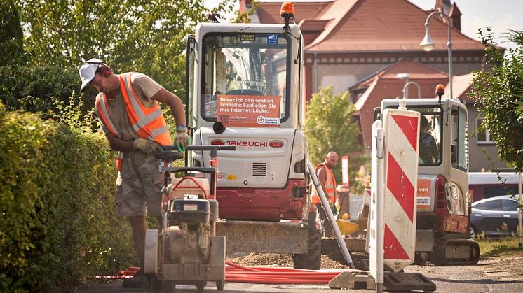 Der Glasfaserausbau in Bad Vilbel schreitet voran. ©Deutsche GigaNetz