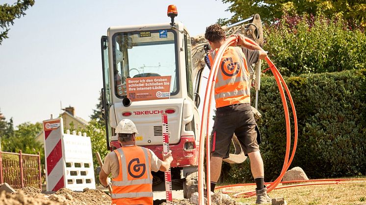 Nach kurzer Unterbrechung wird in Böhl-Iggelheim bald wieder gebaut. ©Deutsche GigaNetz