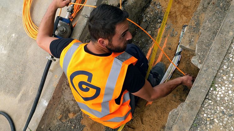 Die Deutsche GigaNetz Infra übernimmt als neuer Generalunternehmer den Glasfaserausbau in den Gemeinden ©Deutsche GigaNetz GmbH 