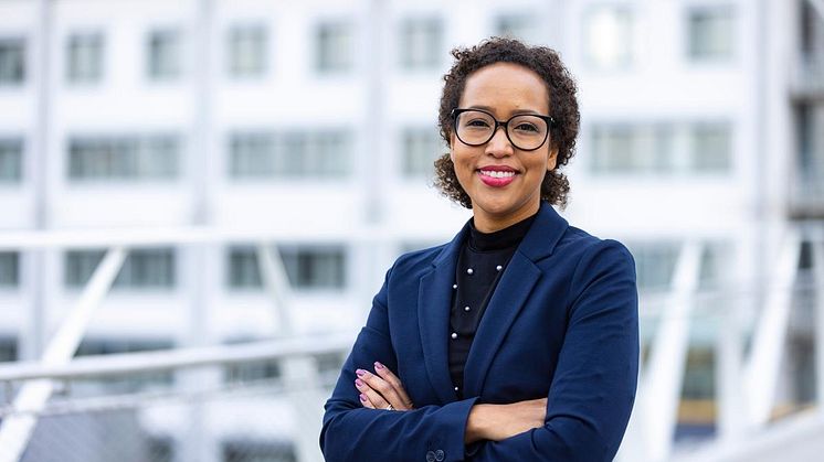 Soraya Axelsson blir chef över en helt ny avdelning på stadsledningsförvaltningen med ett samlat ansvar för stadens arbete med företagsklimat, tillväxt och marknadsföring. Foto: Martin Sörbo