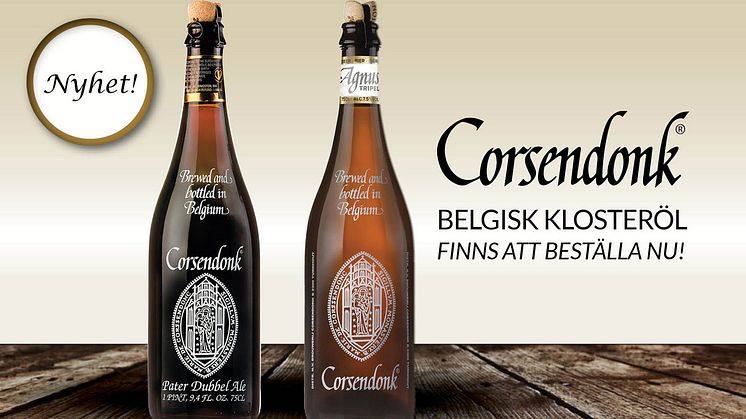 Två belgiska klassiker från Corsendonk