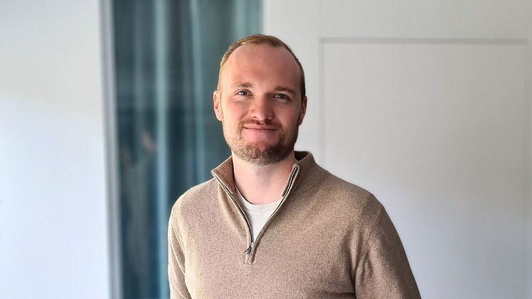 Oscar Helgstrand, ny digital marknadsstrateg på CRMK